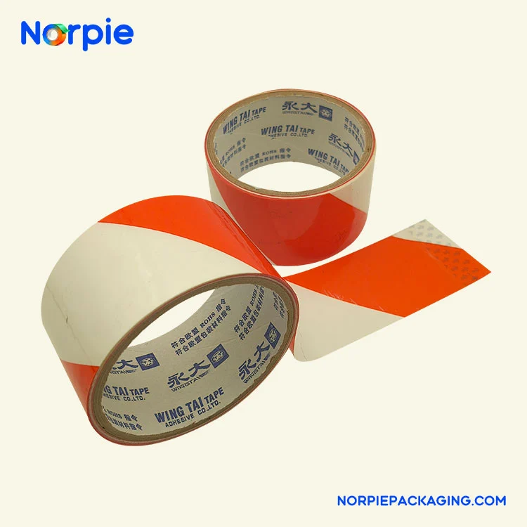 Қызыл және ақ ескерту таспасы